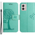 Klapkové puzdro pre Motorola Moto G53 / G23 / G13, tree, zelený