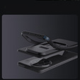 Puzdro pre OnePlus 13, pancierované Nillkin, CamShield Pro, čierne