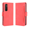 Klapkové puzdro pre Xiaomi Mi Note 10 Lite, Card Slot, červené