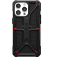 Puzdro Urban Armor Gear pre iPhone 15 Pro Max, Monarch, Kevlar čierne