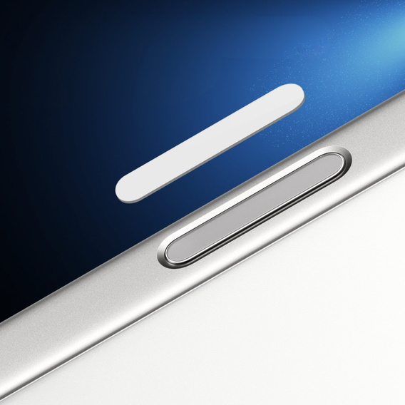 2x NORTHJO Sklo na ovládacie tlačidlo fotoaparátu pre iPhone 16 / 16 Plus / 16 Pro / 16 Pro Max, biele