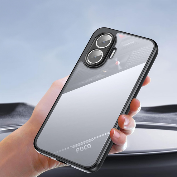 Fusion Hybrid transparentné puzdro pre Xiaomi Poco F7 5G