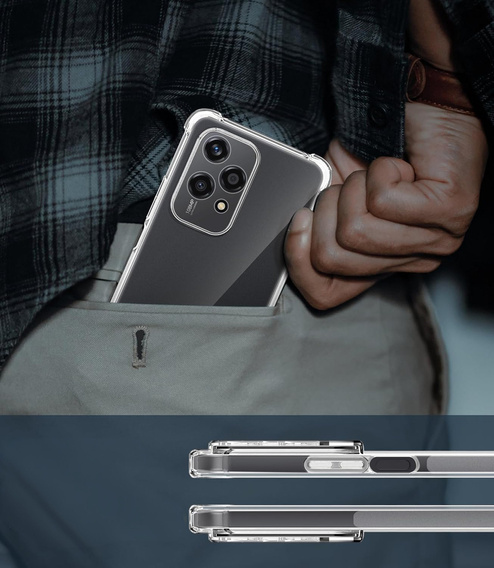 Obal na mobil pre Honor 200 Lite, Dropproof, priehľadné