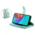 Klapkové puzdro pre Samsung Galaxy A36 5G, Wallet Zipper Pocket, zelený