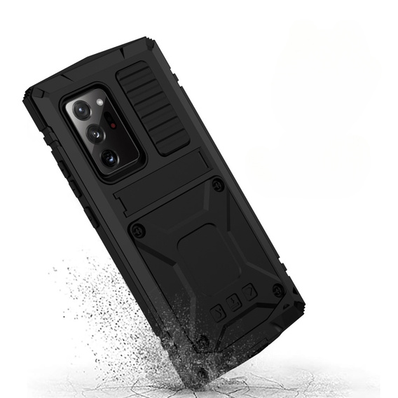Obrnené puzdro pre Samsung Galaxy Note 20 Ultra, R-JUST, čierne