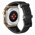 Silikónový remienok s puzdrom pre Apple Watch 1/2/3/4/5/6/7/8/9/10/SE/Ultra/Ultra 2 42/44/45/49MM