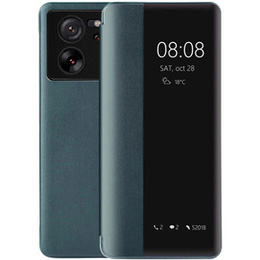 Puzdro pre Xiaomi 13T / 13T Pro, s bočnou klapkou, zelený