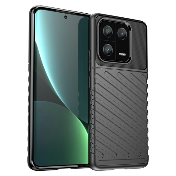 Obal na mobil pre Xiaomi 13 Pro, Thunder, čierne