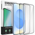 2x tvrdené sklo pre Samsung Galaxy S24+/S25+ Plus, ERBORD 3D pre celý displej
