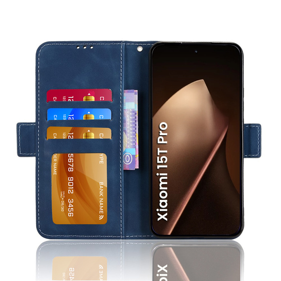 Puzdro s chlopňou na kartu pre Xiaomi 15T Pro