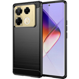 Obal na mobil pre Infinix Note 40 Pro, Carbon, čierne