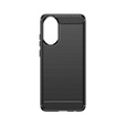 Obal na mobil pre Oppo A78 4G, Carbon, čierne
