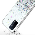 Obal na mobil pre Oppo A54 5G/A74 5G/A93 5G, Glittery, priehľadné