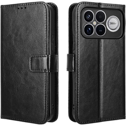 Puzdro Crazy Horse Wallet flip pre Xiaomi Poco F8 Ultra