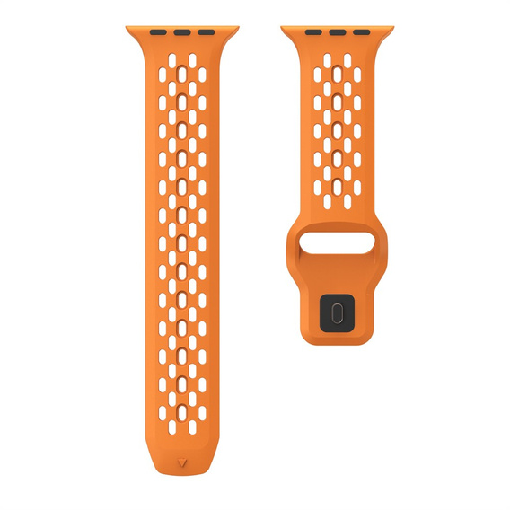 Silikónový remienok pre Apple Watch 1/2/3/4/5/6/7/8/SE/ULTRA 42/44/45/49MM, oranžový