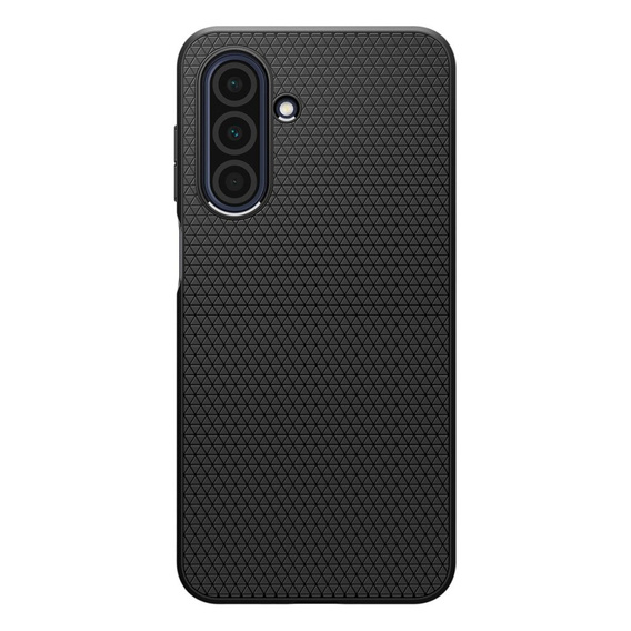 Puzdro Spigen pre Samsung Galaxy A26 5G, Liquid Air, čierne + tvrdené sklo 9H