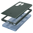 Puzdro Spigen pre Samsung Galaxy S25 Ultra, Thin Fit Mag, zelený + tvrdené sklo 9H