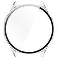 Puzdro 2v1 + tvrdené sklo pre Huawei Watch GT 5 46mm, priehľadné