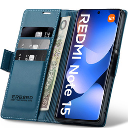 ERBORD Lesklé puzdro Litchi pre Xiaomi Redmi Note 15 5G