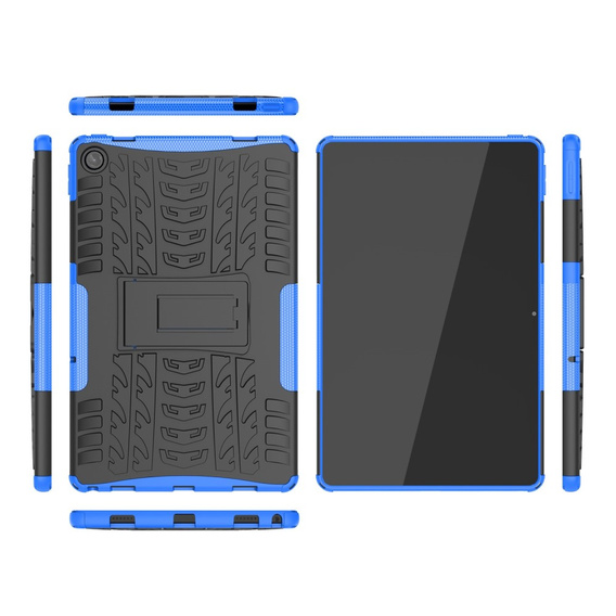 Obal na mobil pre Lenovo Tab M10 Plus 10.6 Gen 3 125F/128F, Tire Armor, čierne / modré