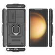 Puzdro pre Samsung Galaxy S24 Ultra, KickStand Camera Lens, čierne