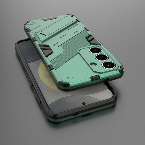 Puzdro pre Samsung Galaxy A36 5G, Military kickstand, zelený