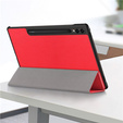 Puzdro pre Samsung Galaxy Tab S9 Plus, Smartcase s priestorom pre stylus, červené
