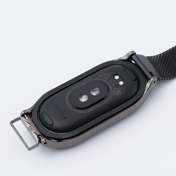 Oceľový milánsky náramok pre Xiaomi Smart Band 10 / 9 / 8