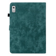 Obal na mobil pre Lenovo Tab M9, Wallet Pen Slot, zelený