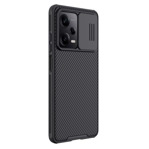 Puzdro pre Xiaomi Poco X5 Pro 5G, pancierované Nillkin, CamShield Pro, čierne