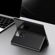 Flipové puzdro pre Samsung Z Fold5 5G, Smart View Wallet, čierne