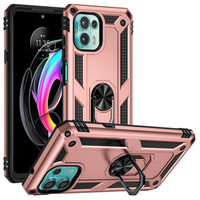 Pancierované obal na mobil pre Motorola Edge 20 Lite, Nox Case Ring, ružové rose gold