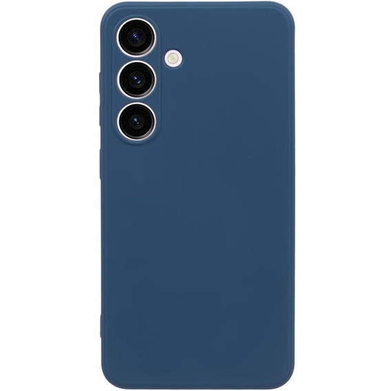 Obal na mobil pre Samsung Galaxy S24+ Plus, Silicone Lite, modré