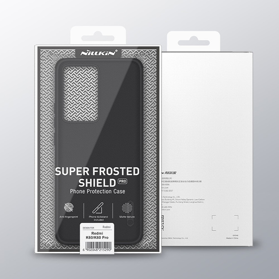 NILLKIN puzdro pre Poco F5 Pro 5G, Super Frosted Shield Case, modré