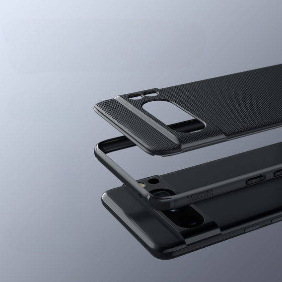 NILLKIN puzdro pre Google Pixel 8 Pro, Super Frosted Shield Case, čierne