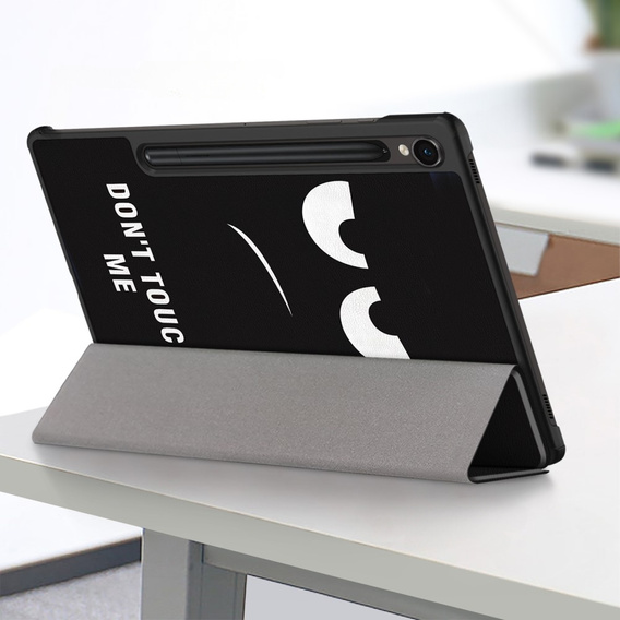 Obal na mobil pre Samsung Galaxy Tab S9, Smartcase Hybrid Pen Slot, don't touch me