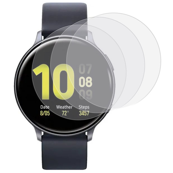 3x ERBORD Hydrogélová fólia pre Samsung Galaxy Watch Active 2 40mm