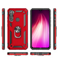 Pancierované obal na mobil pre Xiaomi Redmi Note 8T, Nox Case Ring, červené