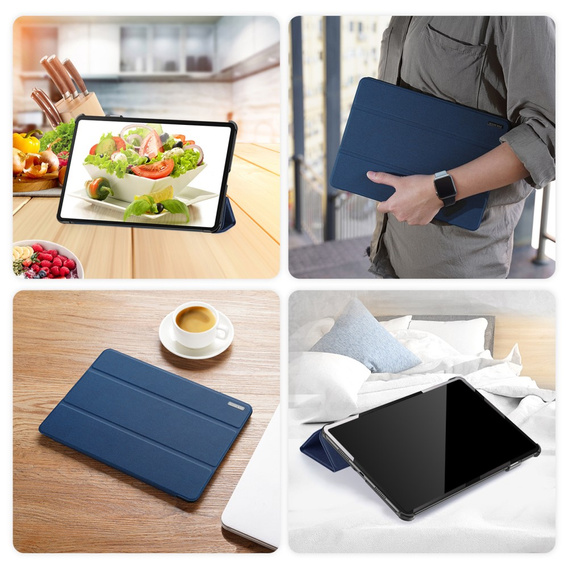 Puzdro pre Samsung Galaxy Tab S9 Ultra 14.6", Dux Ducis Domo, modré