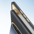 Kožené puzdro pre Honor 200 Pro 5G, leather hybrid, čierne