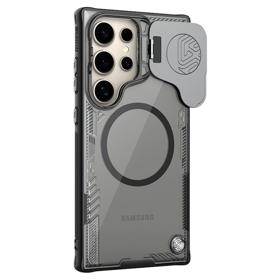 Puzdro pre Samsung Galaxy S24 Ultra, pancierované Nillkin, Icelade Prop, pre Magsafe, čierne