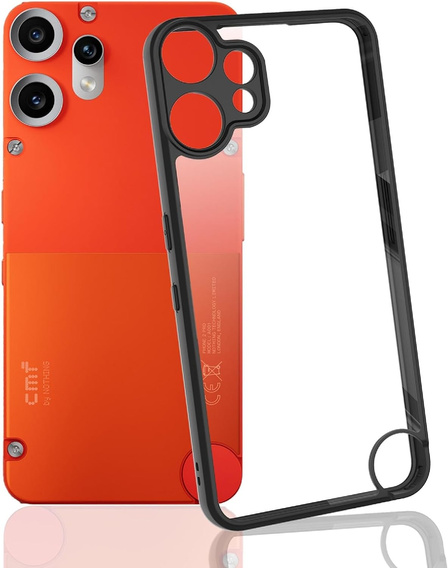 Obal na mobil pre CMF Nothing Phone 2 Pro, Fusion Hybrid, priehľadné
