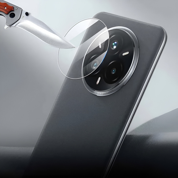 Tvrdené sklo na fotoaparát pre Realme 14 Pro+ 5G, priehľadné