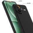 Obal na mobil pre Xiaomi Poco F7 Ultra, Silicone MagSafe, čierne