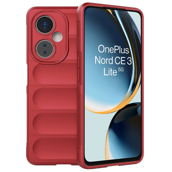 Obal na mobil pre OnePlus Nord CE 3 Lite 5G, Gaming Shockproof, červené