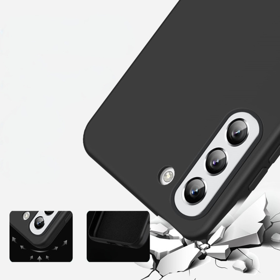 Obal na mobil pre Samsung Galaxy S23 FE, Silicone MagSafe, čierne