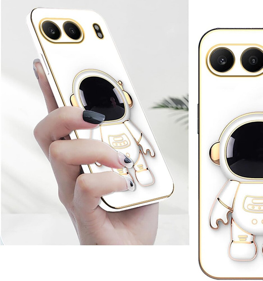 Obal na mobil pre OnePlus Nord 4, Astronaut, biele