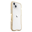 Puzdro LUPHIE pre iPhone 14 Plus, Armor Bumper, zlaté