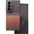 Puzdro pre Samsung Galaxy Z Fold6 5G - magnetické aramidové vlákno, oranžové