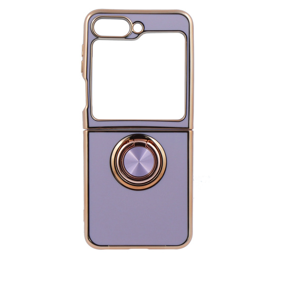 Obal na mobil pre Samsung Galaxy Z Flip 5 5G, Electro Ring, fialové